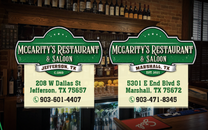 Amelia Blake @ McGarity's Restaurant & Saloon (Jefferson, TX)