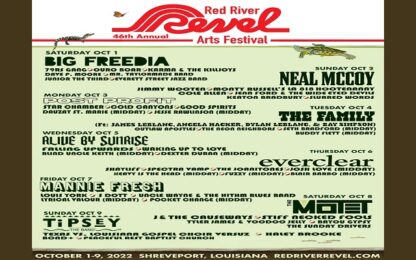 Red River Revel festival @ Festival Plaza (Shreveport, La)