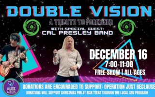 Double Vision (Foreigner Tribute Band) & Cal Presley band @ Hurricane Alley (Bossier City, La)