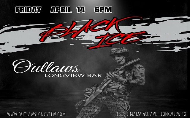 <h1 class="tribe-events-single-event-title">BLACK ICE @ Outlaws Longview Bar (Longview, TX)</h1>