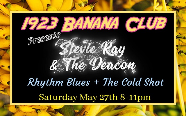 <h1 class="tribe-events-single-event-title">Stevie Ray & The Deacon w/ Cold Shot band @ The Banana Club (Texarkana)</h1>