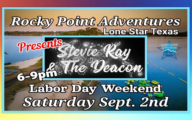<h1 class="tribe-events-single-event-title">Stevie Ray & The Deacon @ Rocky Point Adventures (Lone Star, TX)</h1>