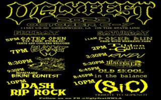 UGLYFEST 2023 w/ Dash Riprock, Sic (Slipknot tribute) & more bands in Greenwood (LA)