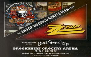 Lynyrd Skynyrd, ZZ Top & Black Stone Cherry @ Brookshire Grocery Arena (Bossier City, LA)
