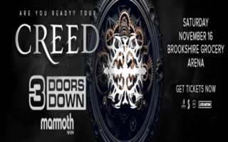 Creed, 3 Doors Down & Mammoth Wolfgang Van Halen @ Brookshire Grocery Arena (Bossier City, LA)