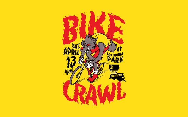 <h1 class="tribe-events-single-event-title">Bike Crawl from Columbia Park to Great Raft, Seventh Tap & Bears (Shreveport, LA)</h1>